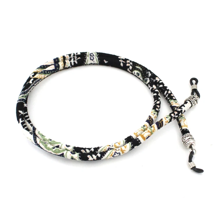 6mm Fashion Glasses rope for Cotton Printed cotton cloth glasses rope