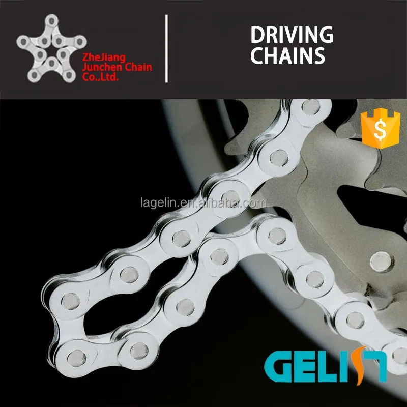 Цветная стандартная велосипедная цепь из нержавеющей стали