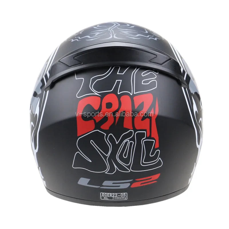 Professional Newest Full Face LS2 Motorcycle Helmet FF 352 model ECE approved motorbike helmet 3 size and 17 color available