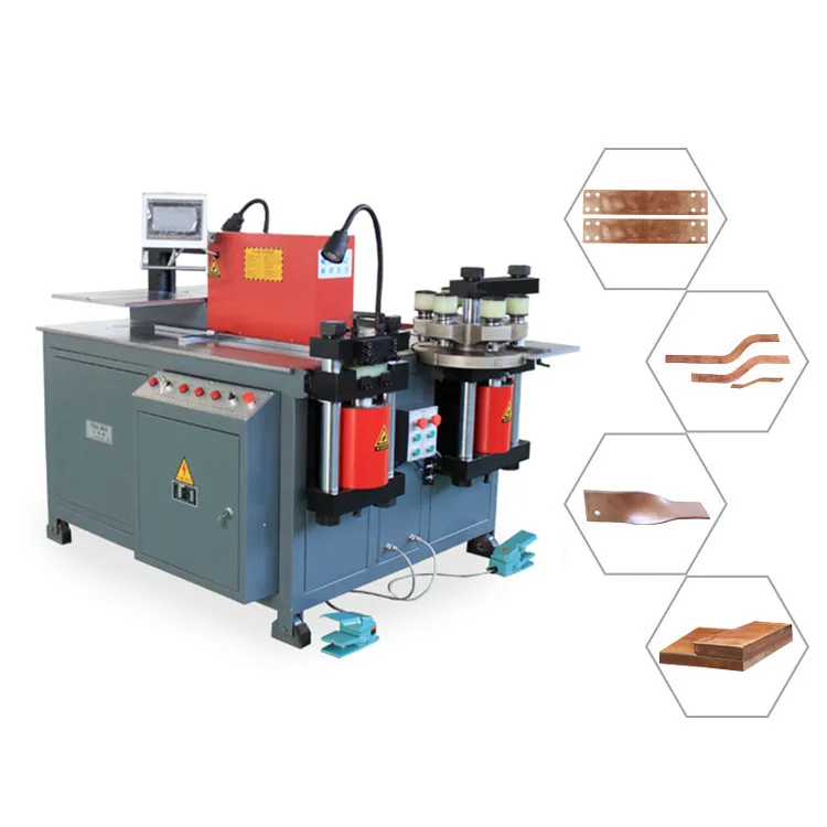 Jingpeng brand CNC 3 in 1 Copper bus bar bending punching cutting machine