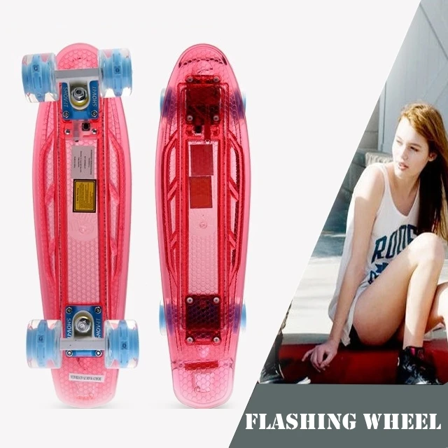 Mini Led Lighting Electric Skateboard Board