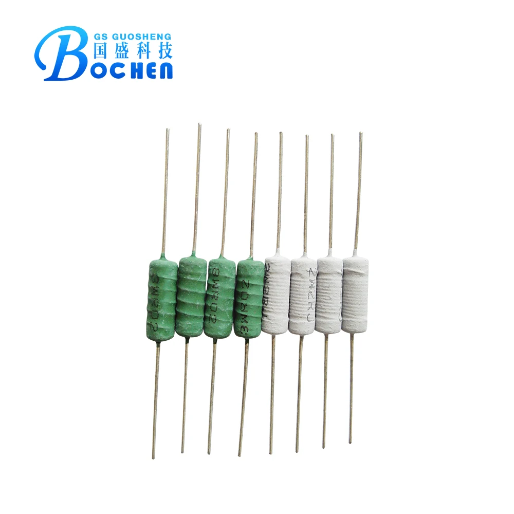 BOCHEN RX21-10W 3.3KRJ 0.5% 22mm wire wound resistor markings