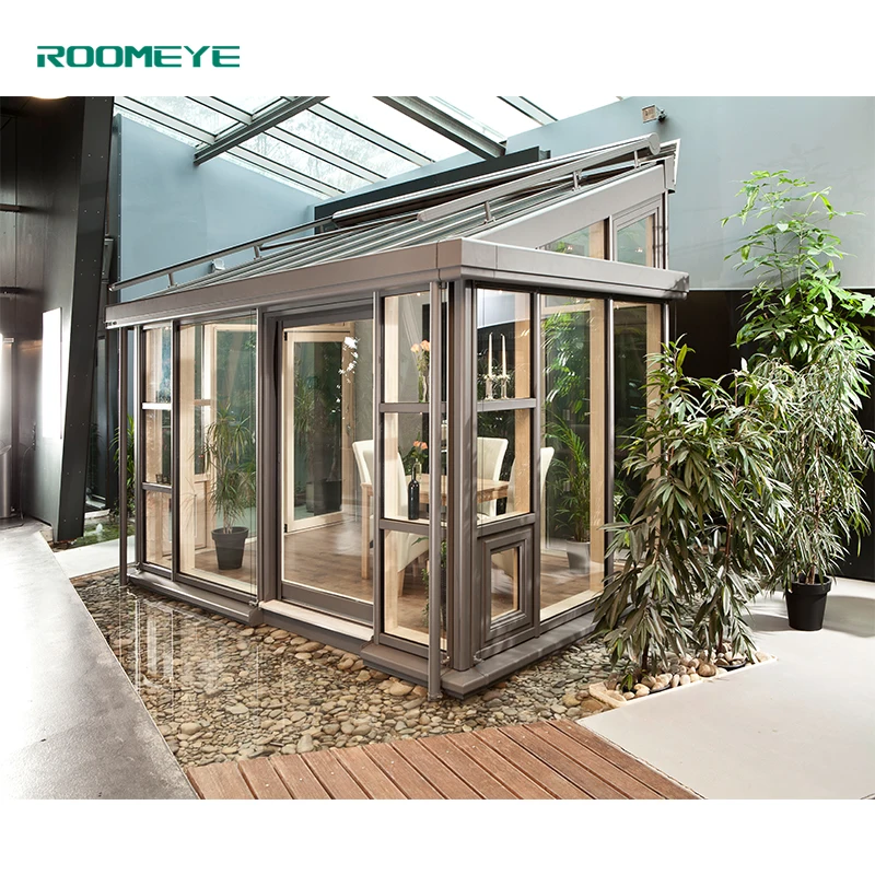 
ROOMEYE hot sale Aluminium modern design winter garden 