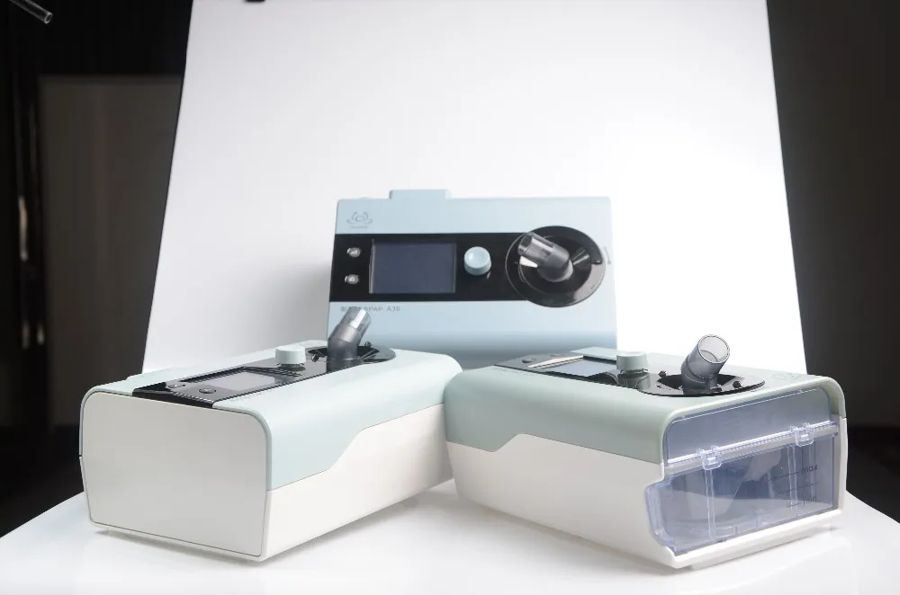 
CE Approved German Blower High Quality Mini CPAP with Heated Humidifier and CPAP Nasal Mask 