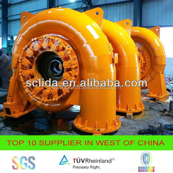 Вертикальная micro гидротурбина фрэнсис