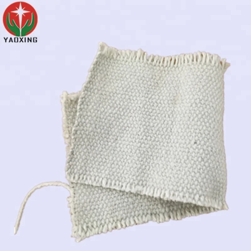 
fireproof pipe insulation stainless steel wire refractory ceramic fiber cloth 