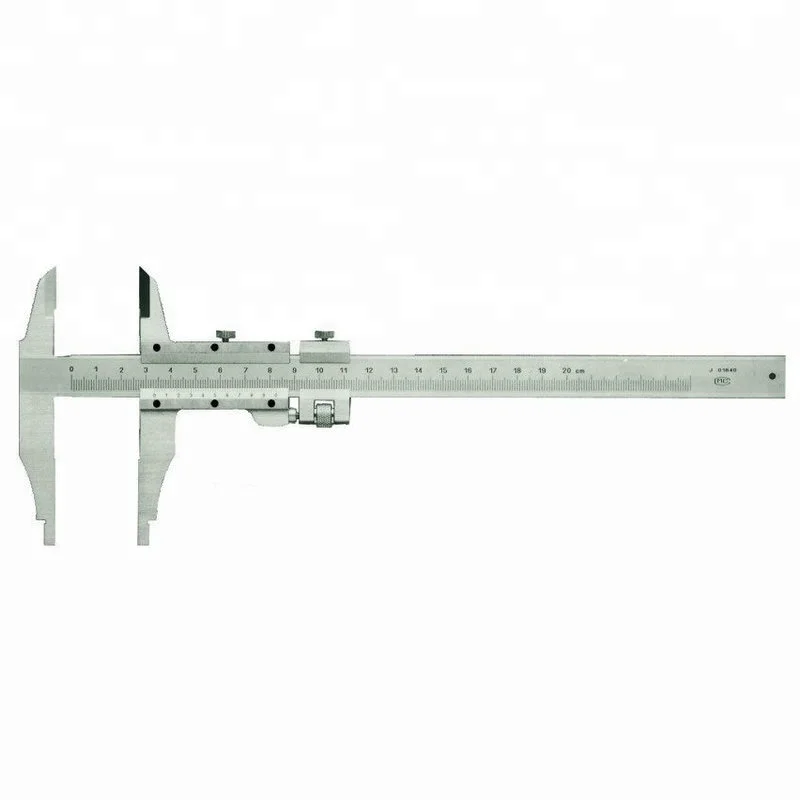 Large size heavy duty vernier caliper with upper jaw