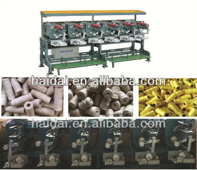 Leading 6 heads cone sewing thread lifting machine