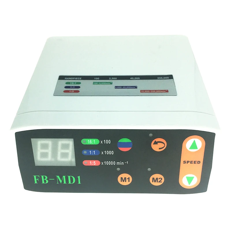 Стоматологический Электрический марафонский микромотор с режимом 16:1,1:1 и 1:5