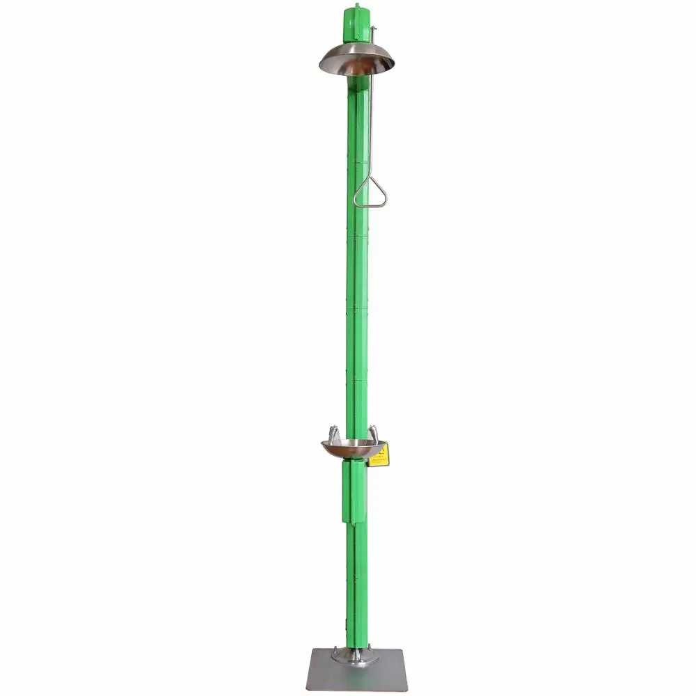 Outdoor Insulated Heat Tracing Safety Eye Wash and Shower Station