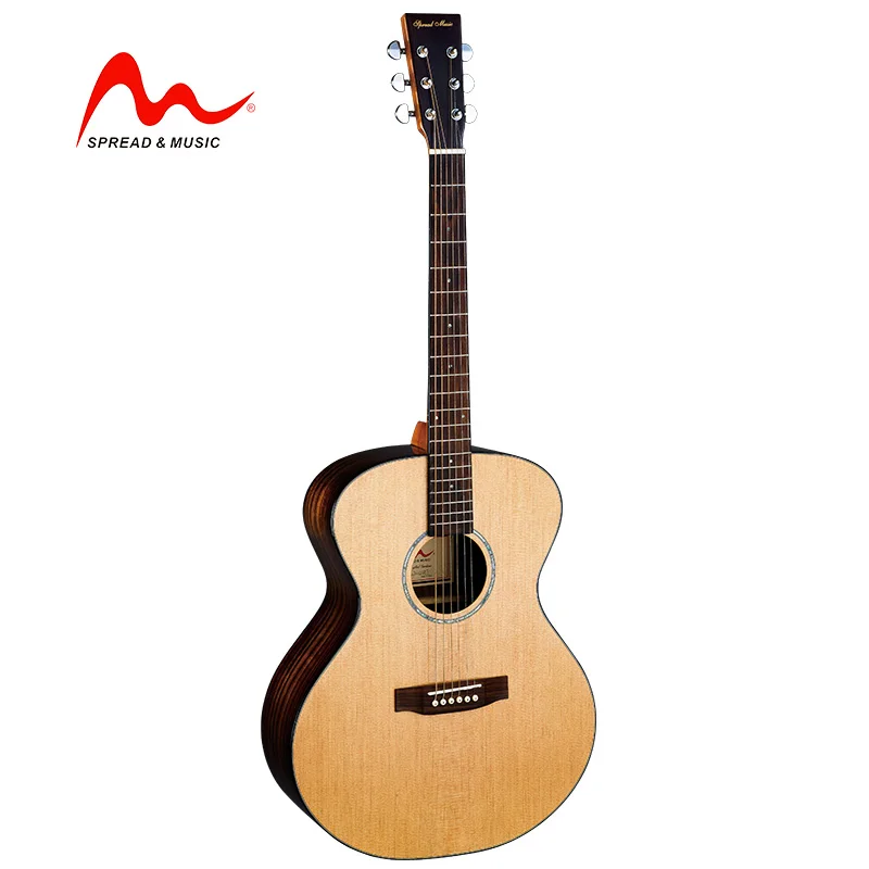 New product jumbo acoustic guitar with reasonable price W-12RJ