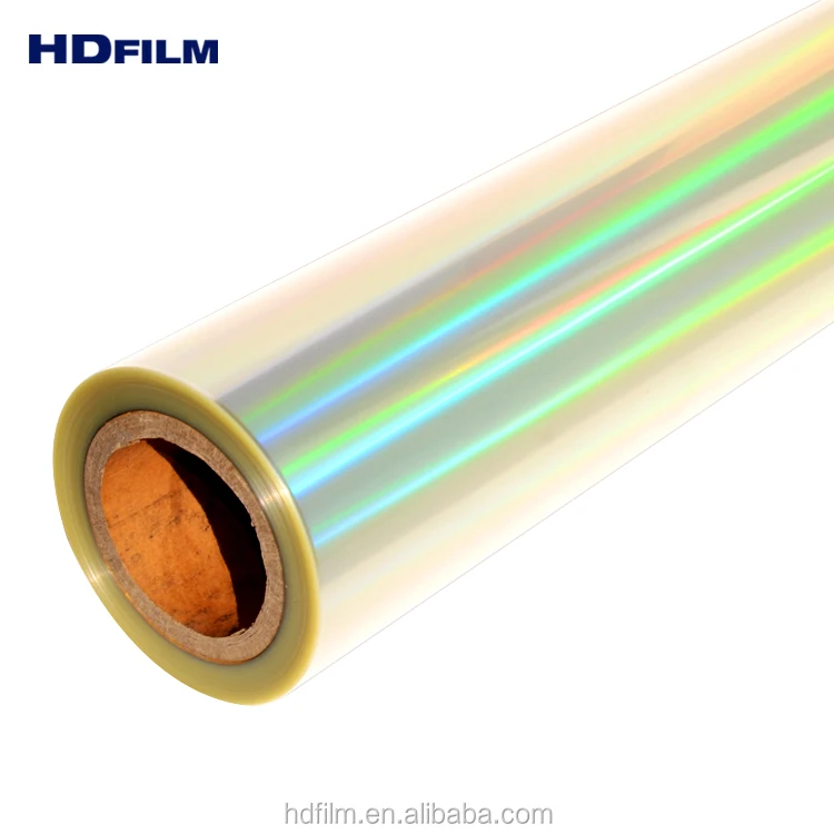 High Quality Seamless Transparent Holographic Lamination Film