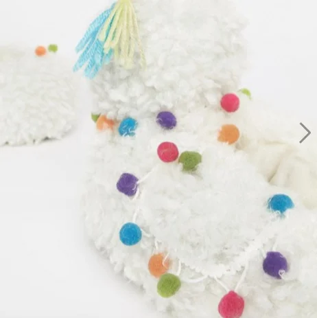 Kawaii Alpaca Alpacasso Plush Home Slippers New