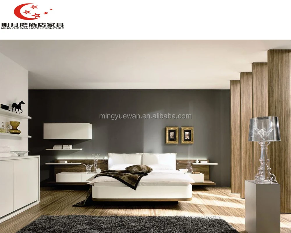 Модное Стильное тканевое обитое изголовье кровати