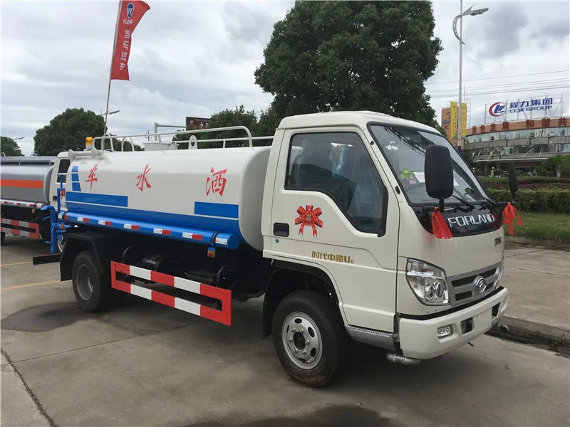 4x2 Forland 5 cubic meter water truck
