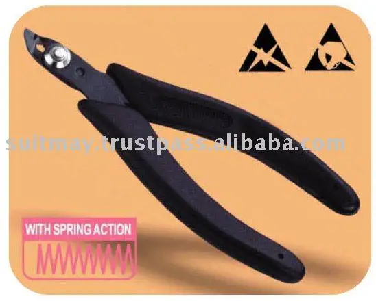 High Carbon Steel ESD Side Cutter Pliers