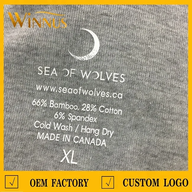 custom logo heat press wash care clothing label thermal transfer clothes t-shirt iron on heat transfer sticker for t shirts