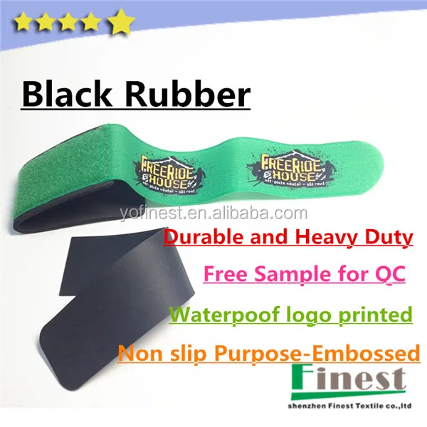 Wholesale Ski Race Durable hook and loop Rubber Ski ties