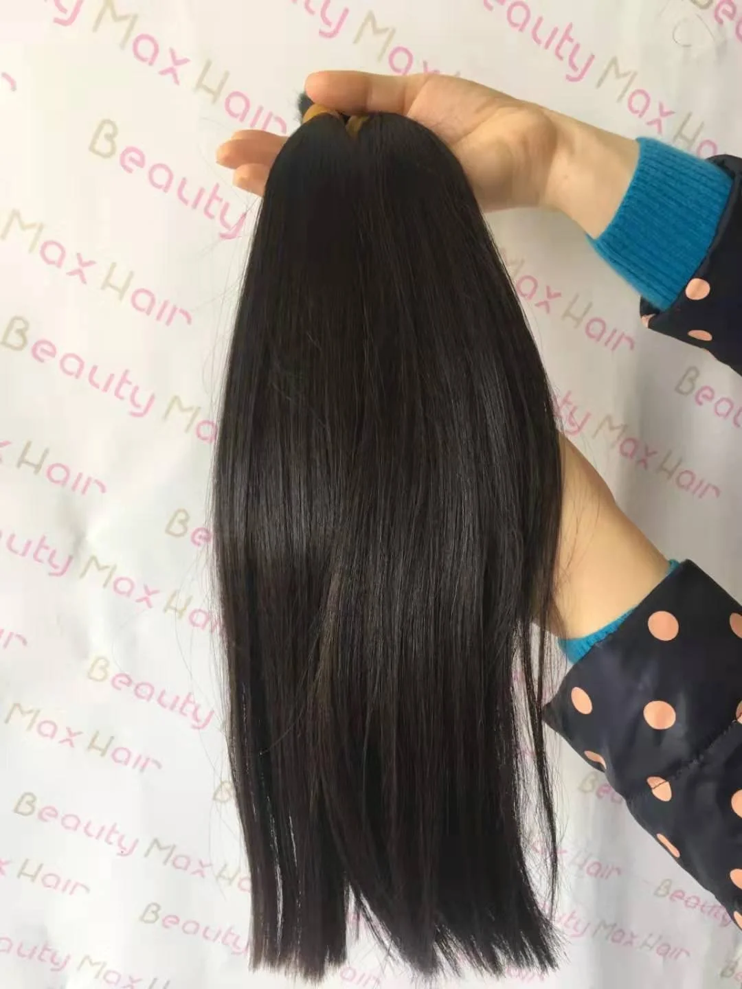 Top sale popular in Brazil South America market factory best quality real one donor raw material virgin hair bulk