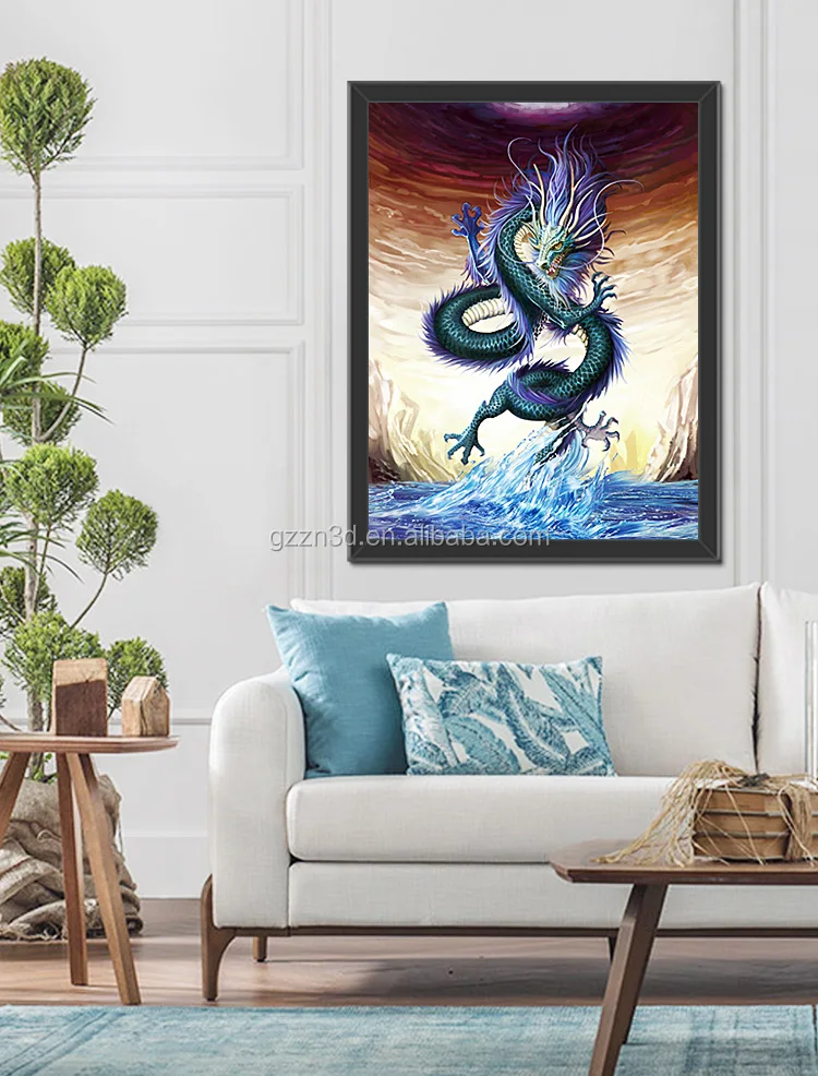 Stock Picture 30 x 40 cm , Lenticular 3D Flip Picture With PS Frame