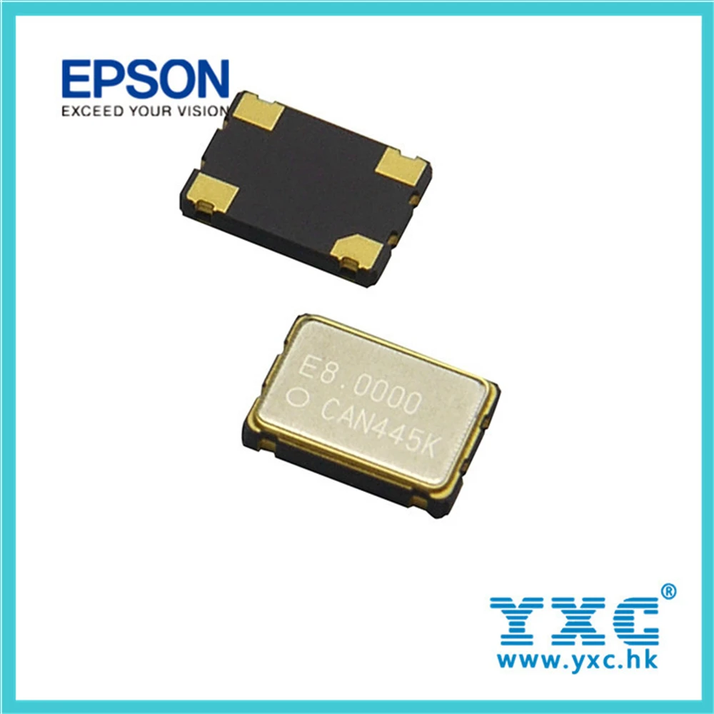 8 МГц 3.3 В 7x5mm Осциллятора устройство 7050 4Pin SMD кристаллы 8 МГц 8.000000 МГц cristal генератор epson toyocom