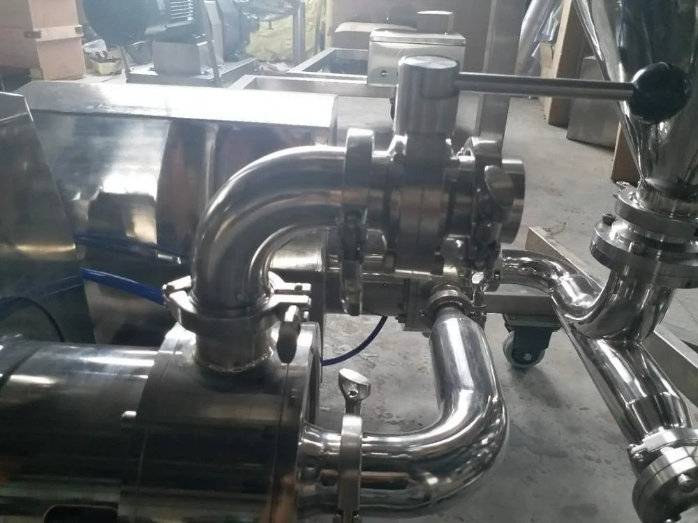 WPL-160 Stainless Steel High Efficient Water and Powder blender mixer Machine for hand sanitizer