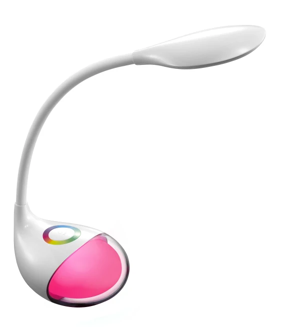 Feihe мини модное из светодиодов изменение цвета настольная лампа, гибкая рука лампа