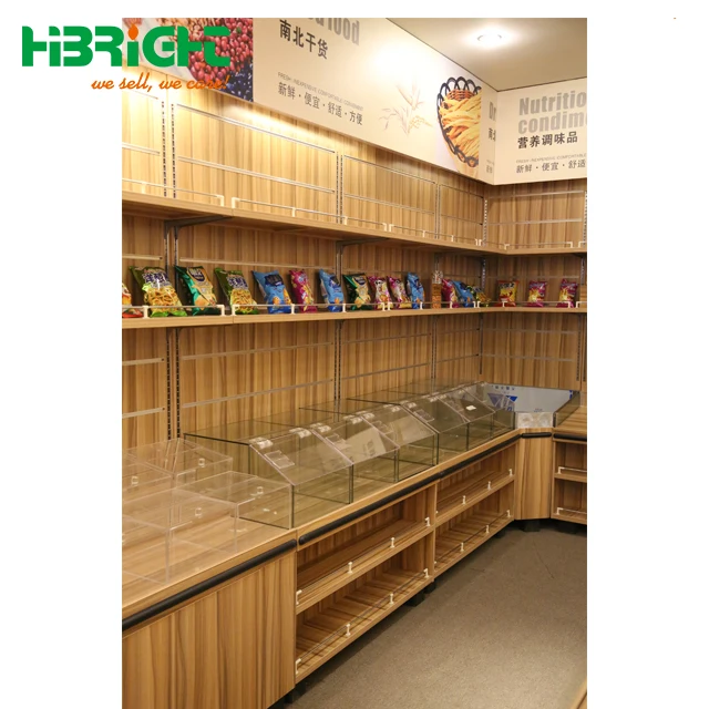 Good Price Two Layers Supermarket Vegetable and Fruit Shelf