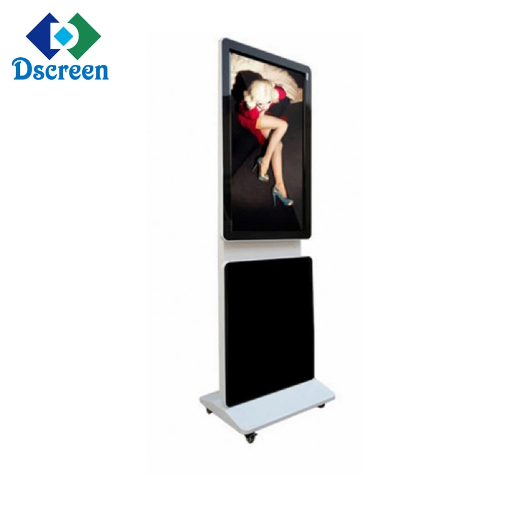 Dscreen Multi Touch Screen Kiosk Floor Standing Photo Booth Kiosk Rotation Advertising Kiosk