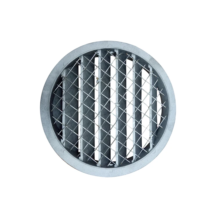 External Grille Molded Aluminium With steel wire mesh