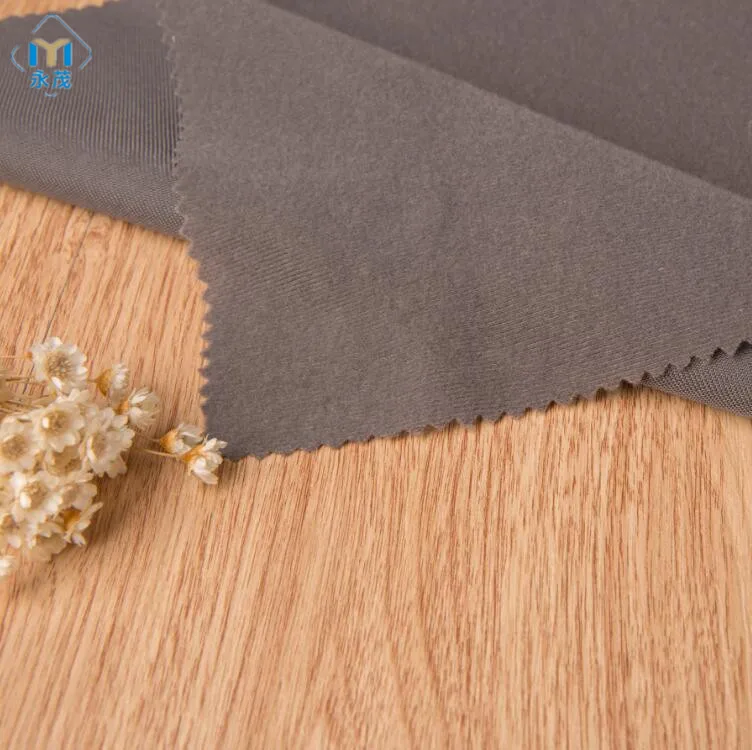  Huzhou горячая Распродажа 100% полиэстер петля ворс бархатная ткань для рюкзаков