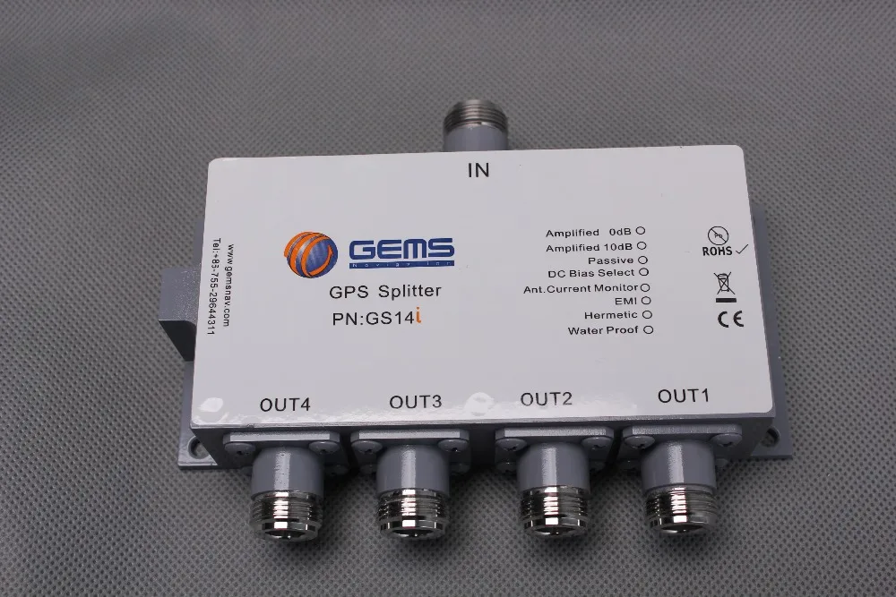 Power Splitter 4 Way GPS Splitter