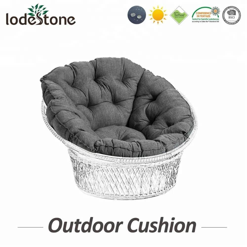 outdoor patio wicker tufted seat cushions egg chair outdoor cushion garden swing chair cushions
