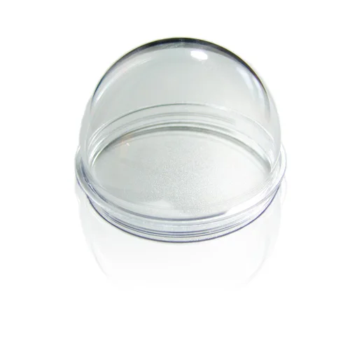 4.4 inch security dome case cover for cctv camera, clear lens cover optical lens for CCTV