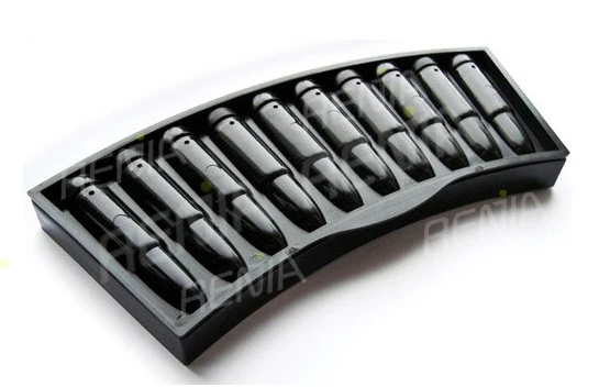 RENJIA ak 47 ice form bullet maker,silicone bullet shape ice cube tray,silicone bullet ice tray