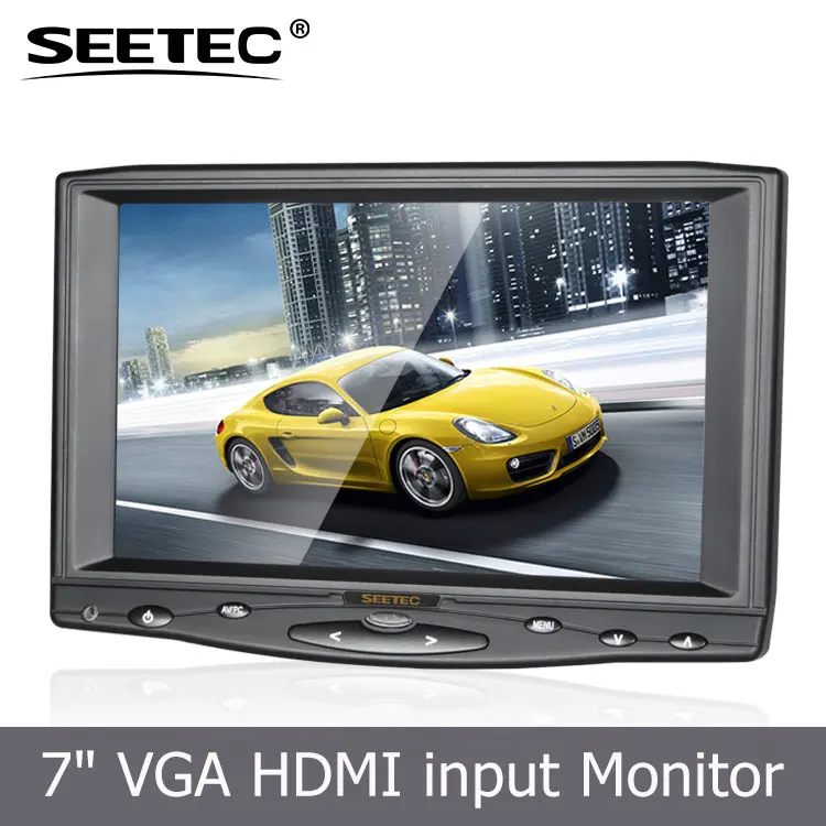 Низкая цена 7 дюймов профессиональный монитор видеонаблюдения для камеры безопасности Systerm