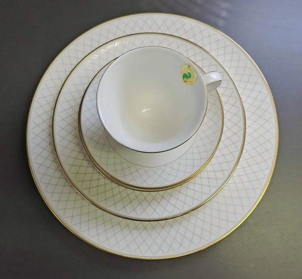 Европейский стиль, оптовый рынок, Столовые сервизы, 30 шт. позолоченных столовых приборов с золотом