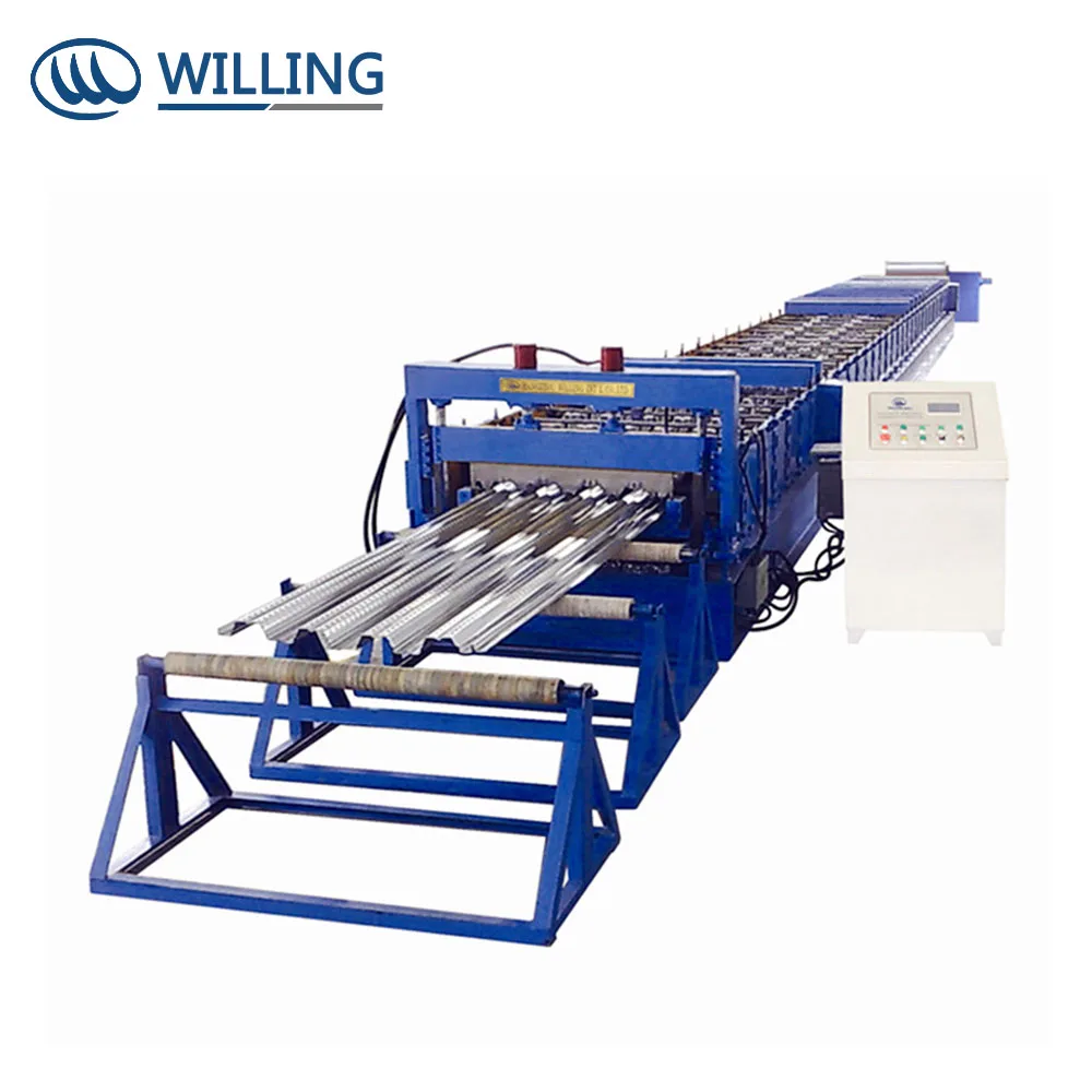 Customized Metal Galvanized Steel Floor deck sheet roll forming machine