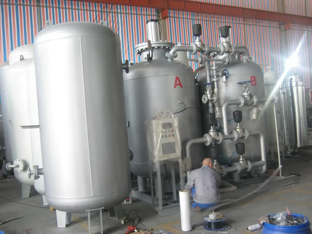 Oxygen gas production plant industrial oxygen generator plant