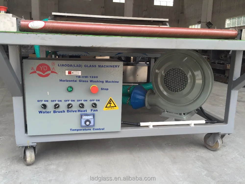 Fast Dry Horizontal Hot Air Dryer Glass Washing Machine