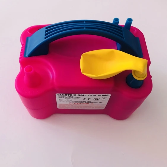 
Cheap price portable electric inflatable helium balloon air pump machine with timer 