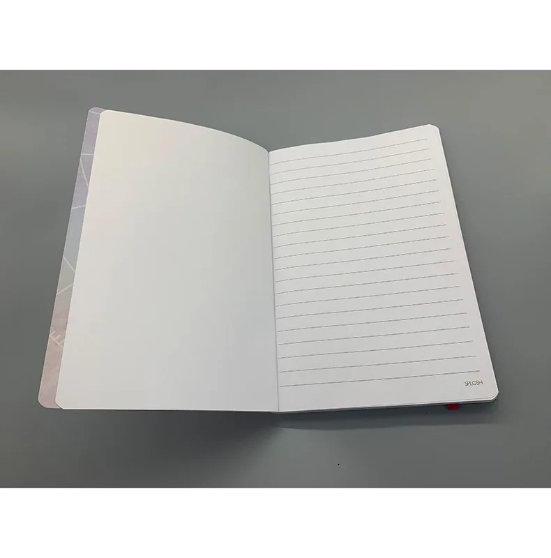 
wholesale Power Bank Case Black Paper Digital Velvet Custom A5 Notebook 