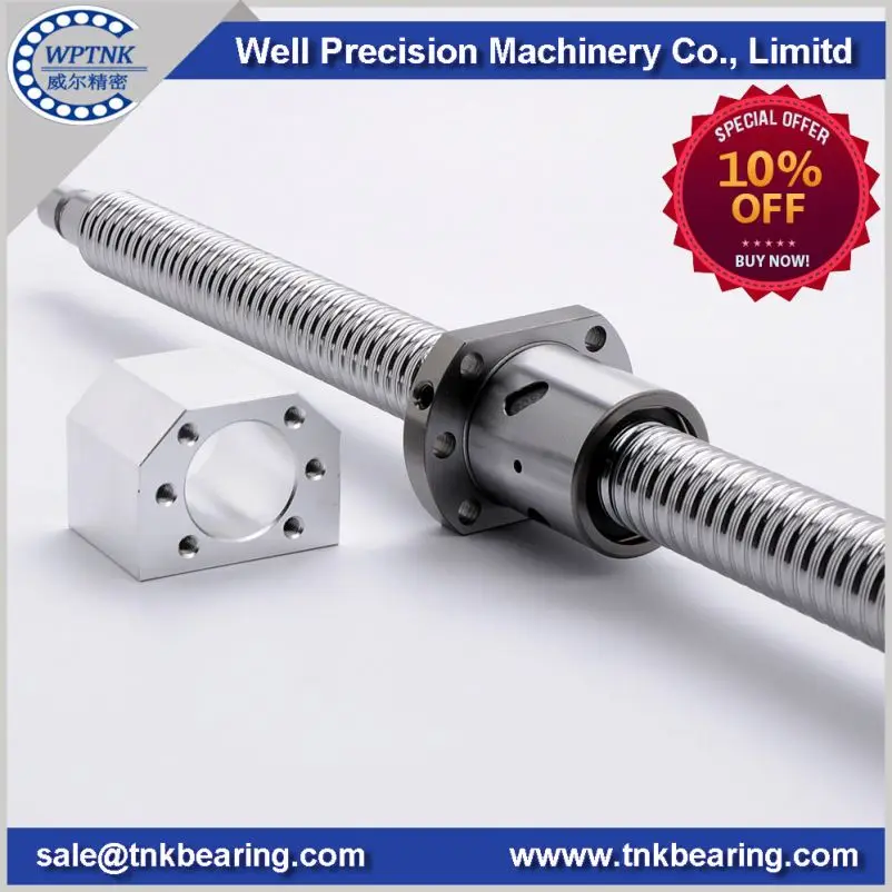 Низкая цена китайская фабрика поставка длительный срок службы Гладкий нулевой обратный шариковый винт acme свинцовый винт для станка с ЧПУ станок с ЧПУ