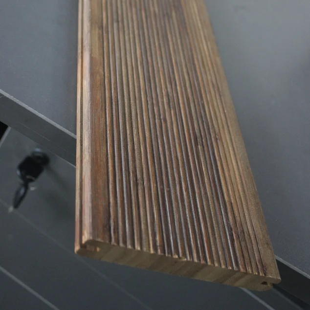 Exterior Bamboo Flooring For Outdoor Strand Woven Bamboo Decking