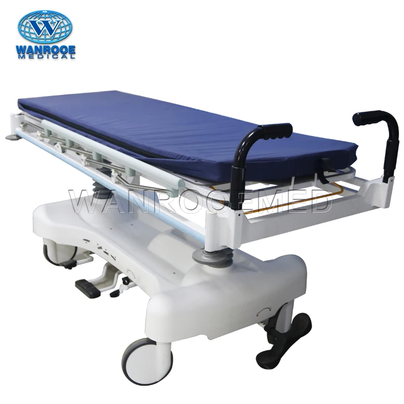 BD111BC Hospital Adjustable Hydraulic  Patient Transfer Cart Trolley Emergency Stretcher