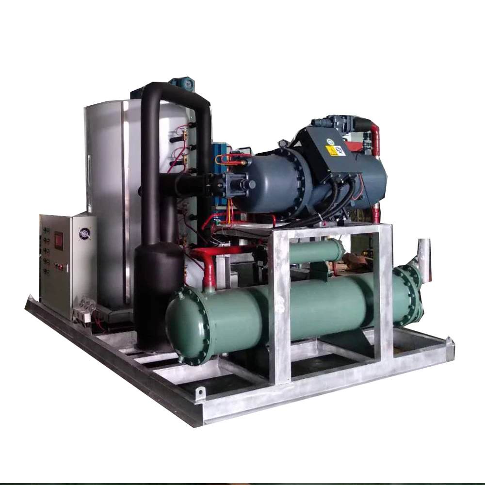 2.5tons Clean Flake Ice Making Machine Ice Plant Manufacturer Free Spare Parts Online Support Ce