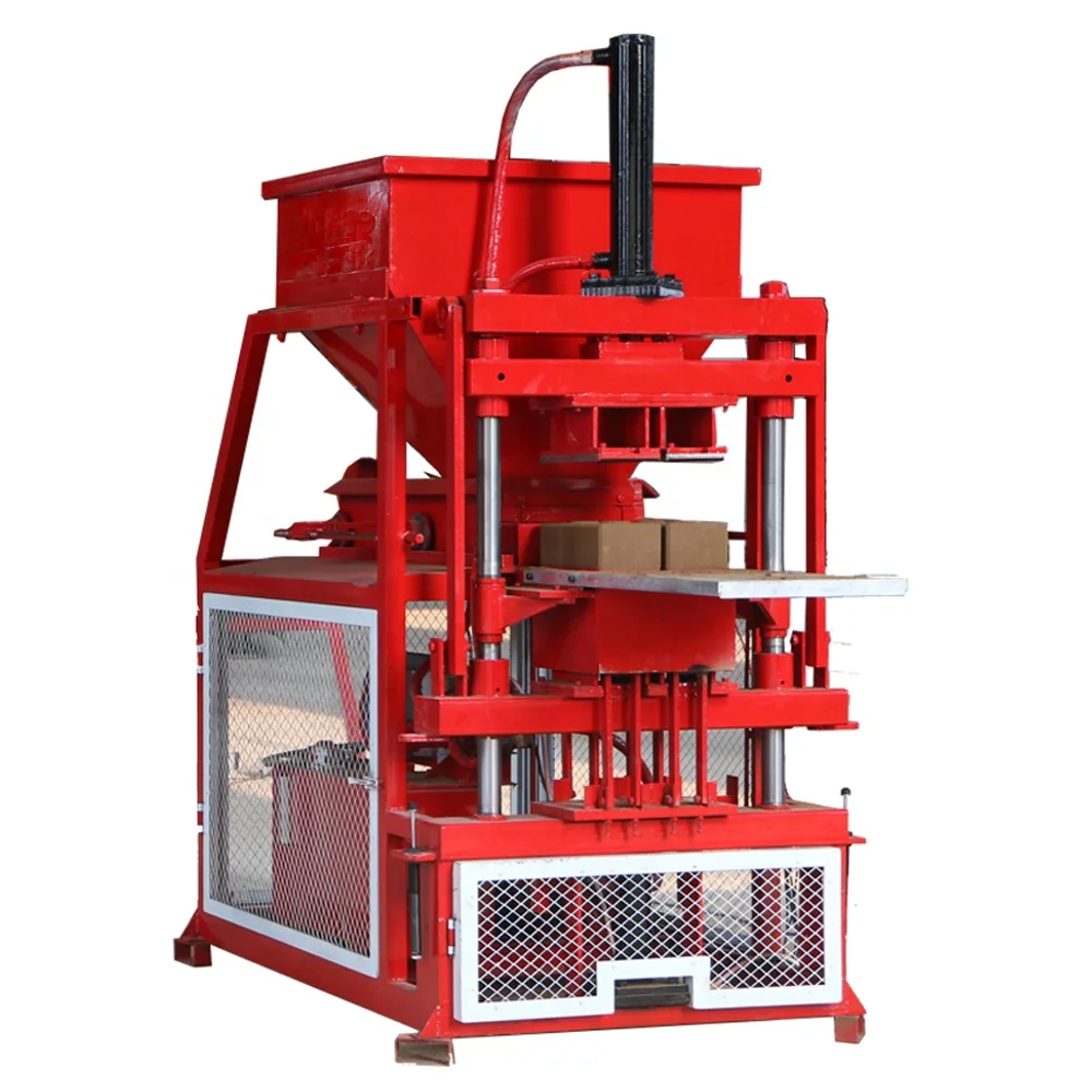QTS2-10 Automatic clay soil interlocking brick making machine press ecological bricks compressed blocks machines
