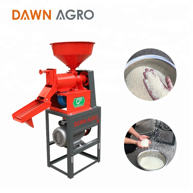 DAWN AGRO 6N40 Mini Rice Mill Milling Machine for Domestic Use