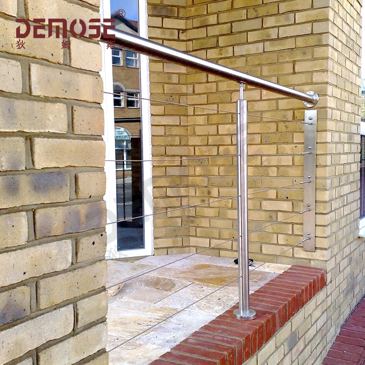 ss hand railing design chain link fence handrails for outdoor steps