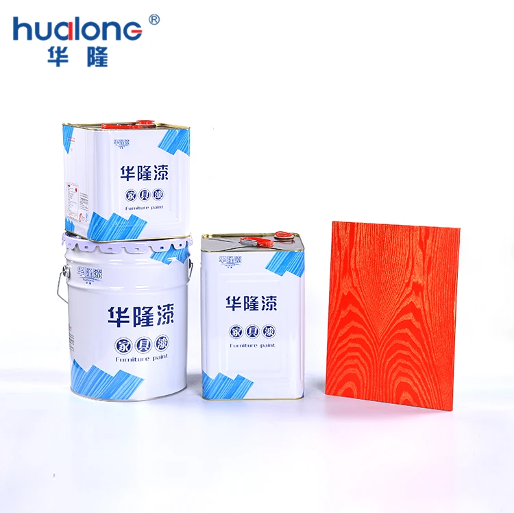 
High Gloss Scratch Resistance Rubber Wood Paint PU Coating 